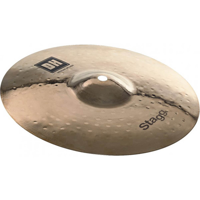 Stagg DH-SM10B Dual-Hammered 10" Brilliant Medium Splash Stagg DH-SM10B Dual-Hammered 10" Brilliant Medium Splash