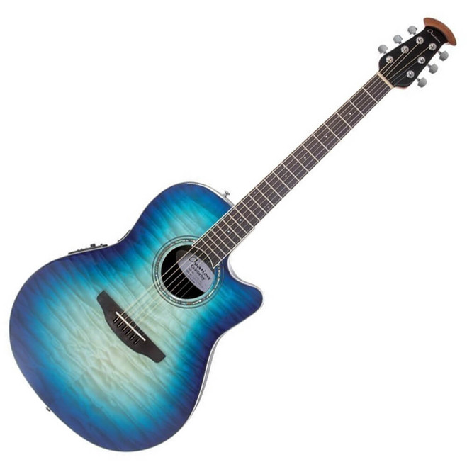 Ovation CS28P-RG Celebrity Standard Exotic, Super Shallow - Caribbean Blue