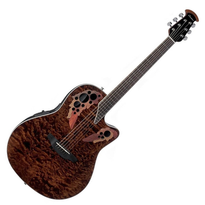 Ovation Celebrity Elite Plus CE48P Super Shallow - Tiger Eye