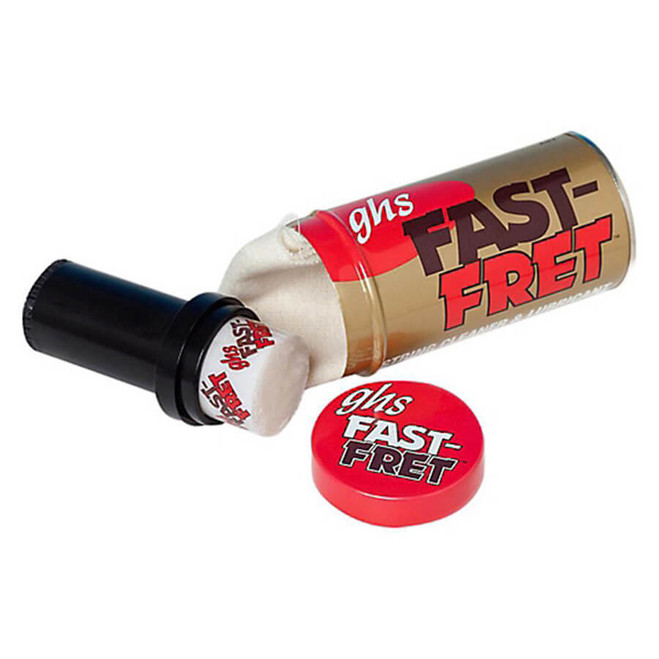 GHS Fast Fret Guitar String Cleaner Lubricant - Guitar Care Maintenance Luthier