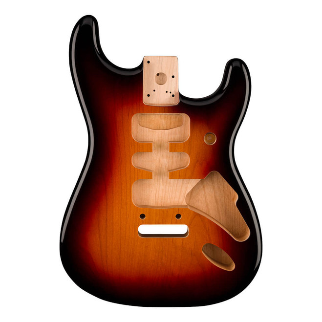 Fender Deluxe Series Stratocaster Body - 3-Colour Sunburst