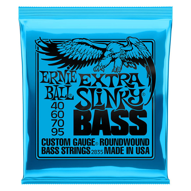 Ernie Ball Extra Slinky Nickel Wound Bass Strings - 40-95