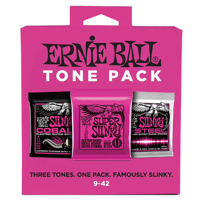 Ernie Ball Super Slinky Tone Pack, 9-42
