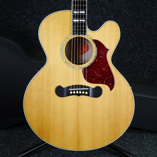 Gibson J185 EC Electro Cutaway Acoustic w/ Hard Case - 2nd Hand