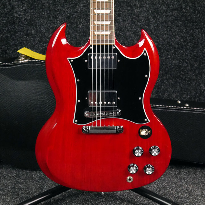 Gibson SG Standard Electric Guitar - Cherry w/Hard Case - 2nd Hand