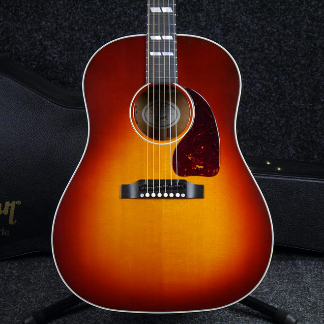 Gibson J-45 Progressive Electro-Acoustic - Antique Burst w/Case - 2nd Hand