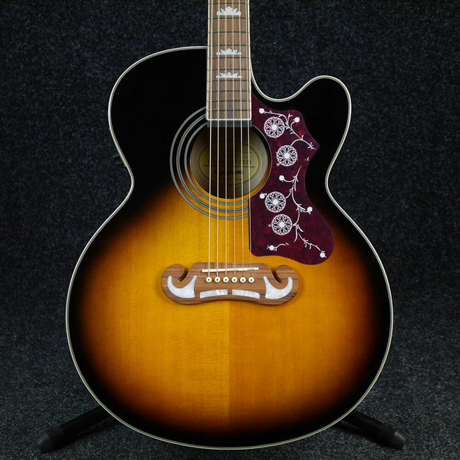 Epiphone EJ-200CE Electro-Acoustic Guitar - Vintage Sunburst - 2nd Hand