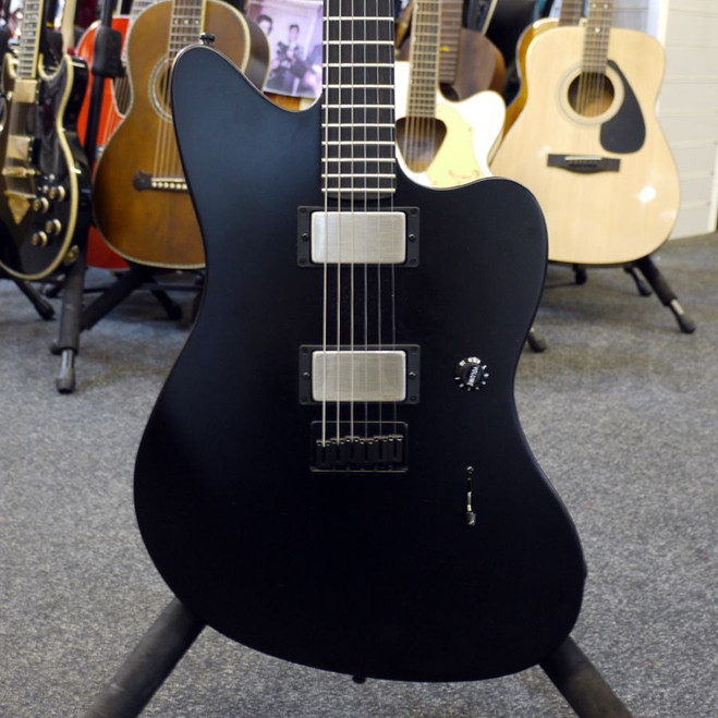 Fender Jim Root Jazzmaster - Flat Black w/ Hard Case - 2nd Hand