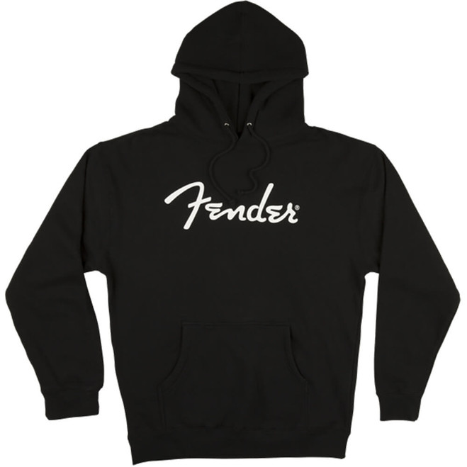 Fender Logo Hoodie - Black XL