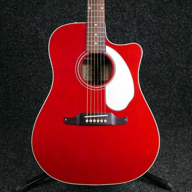 Fender Sonoran SCE Electro-Acoustic Guitar - Red - 2nd Hand