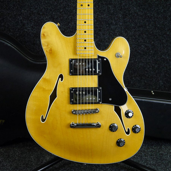 Fender Modern Player Starcaster - Natural w/ Hard Case - 2nd Hand