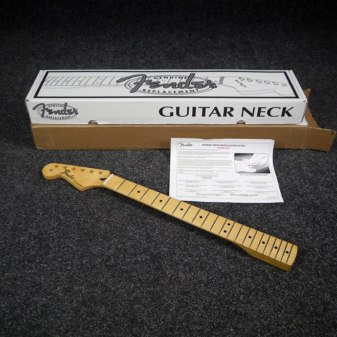 Fender Mexican Maple Left Handed Neck w/Box - 2nd Hand