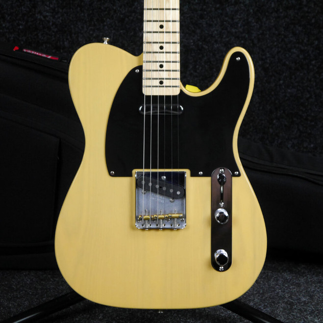 Fender Baja Telecaster Electric Guitar - Blonde w/Gig Bag - 2nd Hand