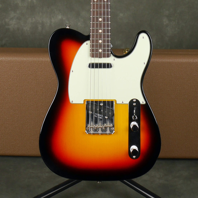 Fender Custom Shop Telecaster - 3 Tone Sunburst w/Hard Case - 2nd Hand
