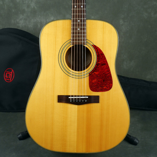 Fender DG-14S Acoustic Guitar - Natural w/Gig Bag - 2nd Hand