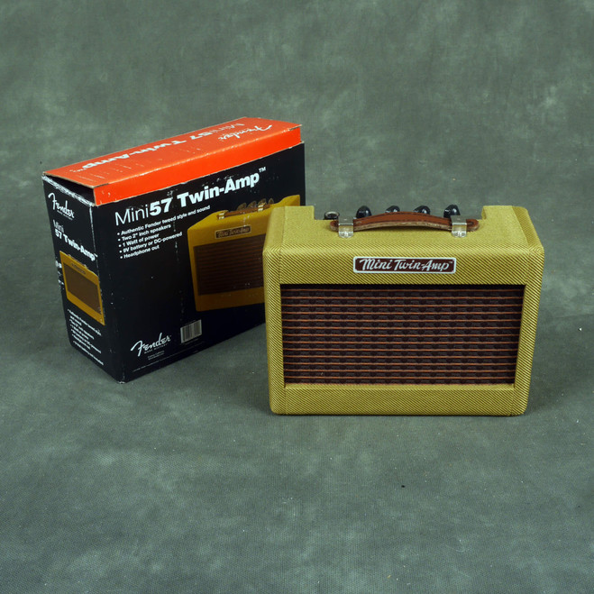Fender Mini 57 Twin Amp - Tweed w/Box - 2nd Hand