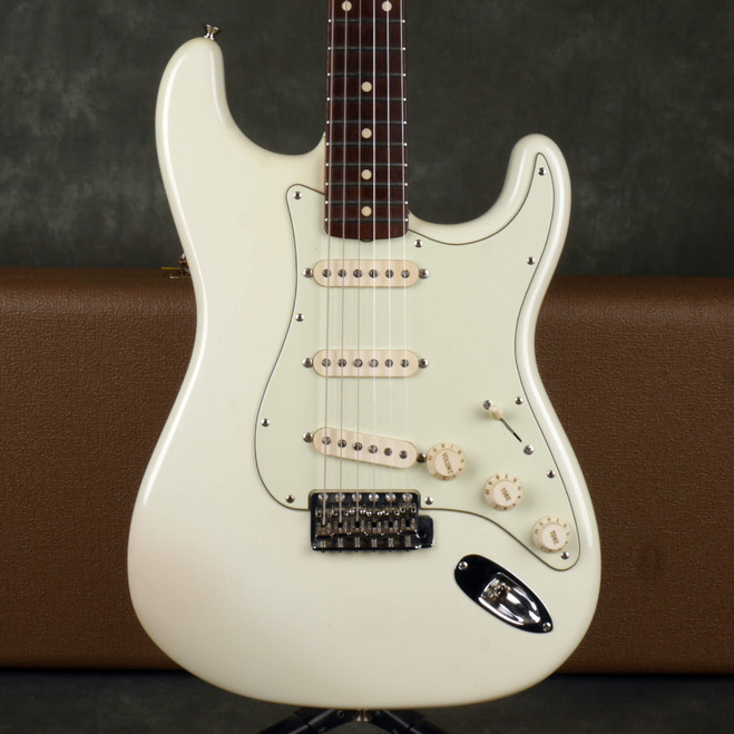 Fender Custom Shop 1960s Stratocaster - Olympic White NOS w/Hard Case - 2nd Hand