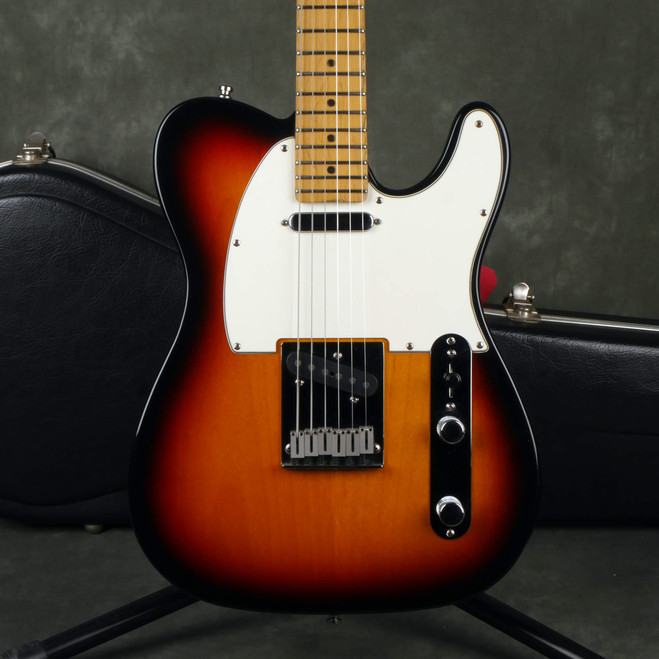 Fender 1997 USA Telecaster - 3-Tone Sunburst w/Hard Case - 2nd Hand