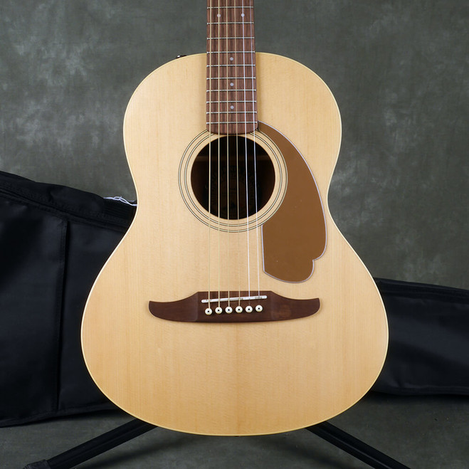 Fender Sonoran Mini 3/4 Size Acoustic Guitar - Natural w/Gig Bag - 2nd Hand
