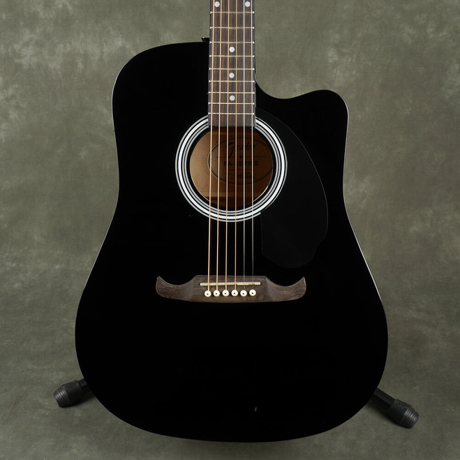 Fender FA-125CE Electro Acoustic - Black - 2nd Hand