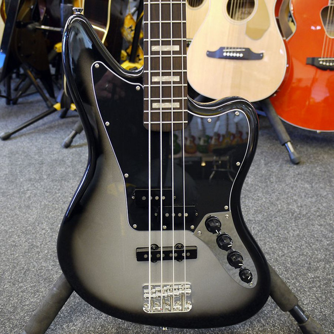 Squier Troy Sanders Signature Jaguar Bass - Silverburst - 2nd Hand