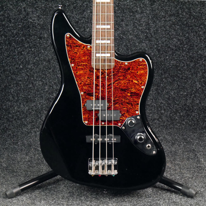 Squier Vintage Modified Jaguar Bass - Black - 2nd Hand