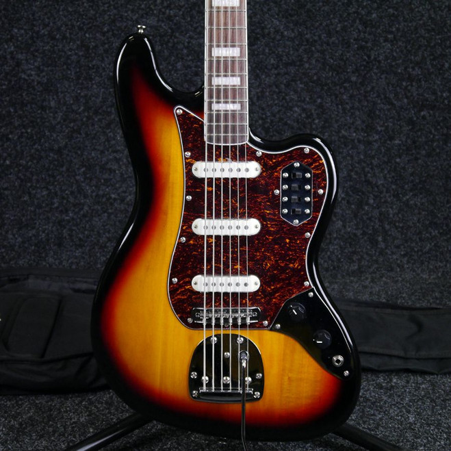 Squier Vintage Modified Bass VI - Vintage Sunburst - 2nd Hand