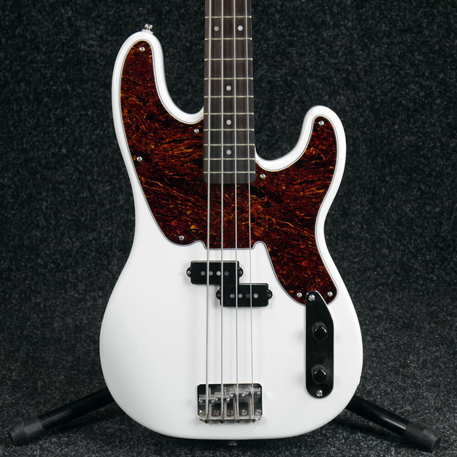 Squier Mike Dirnt Precision Bass - White - 2nd Hand