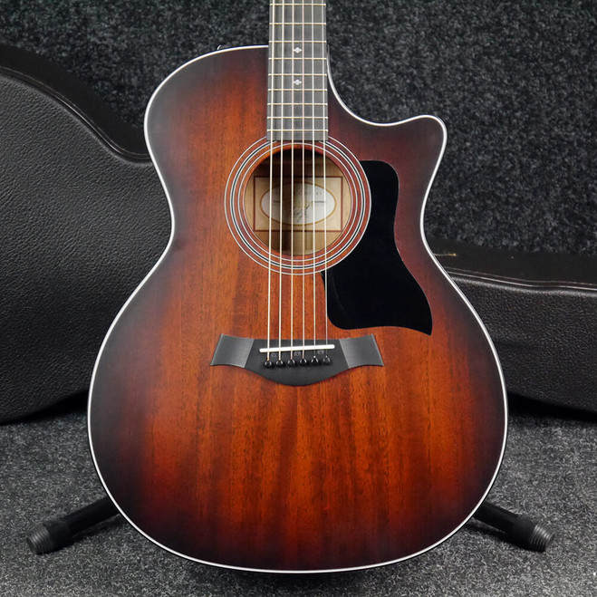Taylor 324ce, 2017 Model Electro-Acoustic - Shaded Edge Burst w/Case - 2nd Hand