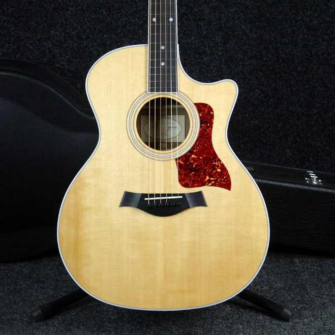 Taylor 414CE Electro Acoustic Guitar - Natural w/Hard Case - 2nd Hand