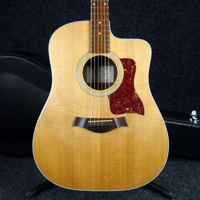 Taylor 210ce Electro-Acoustic Guitar - Natural w/Hard Case - 2nd Hand
