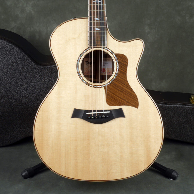 Taylor 814ce V-Class Electro-Acoustic Guitar - Natural w/Hard Case - 2nd Hand