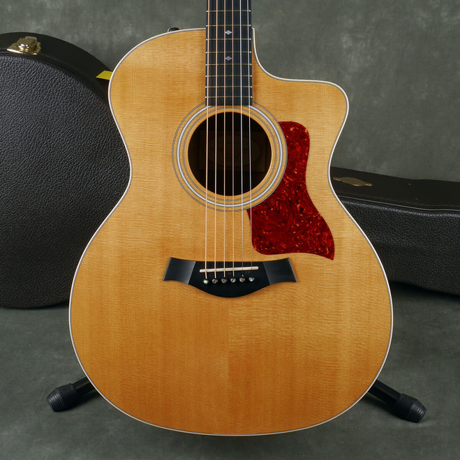 Taylor 214CE-K Deluxe Koa - Natural w/Hard Case - 2nd Hand