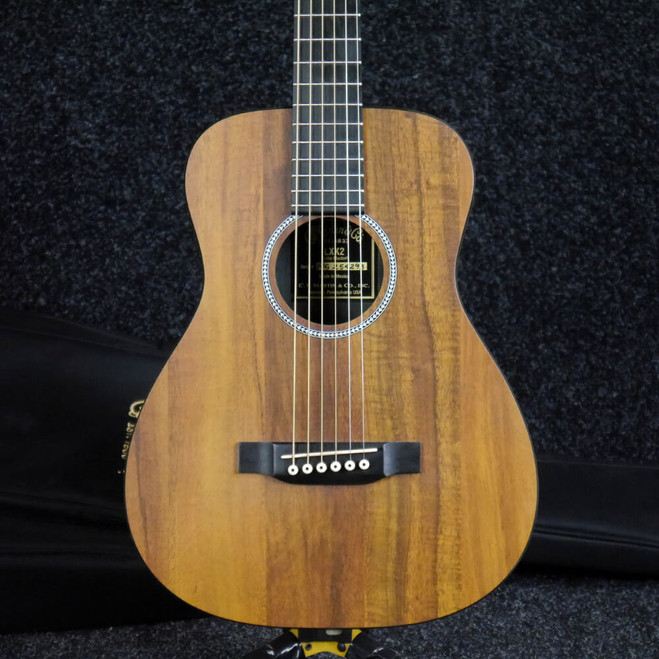 Martin LXK2 Little Martin Small Acoustic Guitar - Natural w/Gig Bag - 2nd Hand