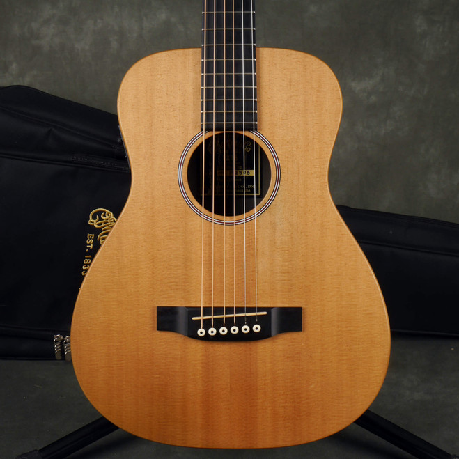 Martin LX1E Little Martin Electro-Acoustic Guitar - Natural w/Gig Bag - 2nd Hand