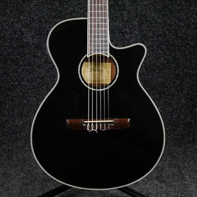 Ibanez AEG10NII Electro-Acoustic Guitar - Black - 2nd Hand