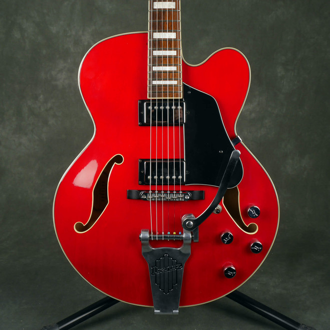 Ibanez AFS75T-TCD Artcore Hollowbody Electric Guitar - Cherry - 2nd Hand