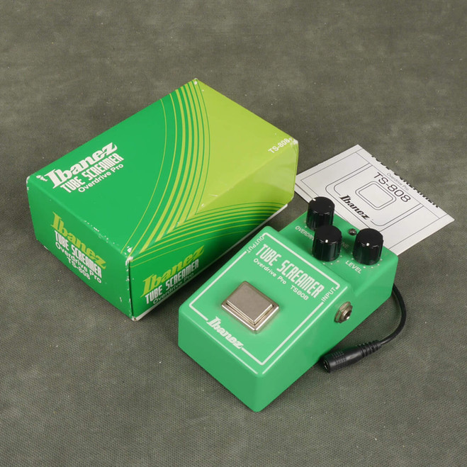 Ibanez TS808 Tube Screamer Overdrive FX Pedal w/Box - 2nd Hand