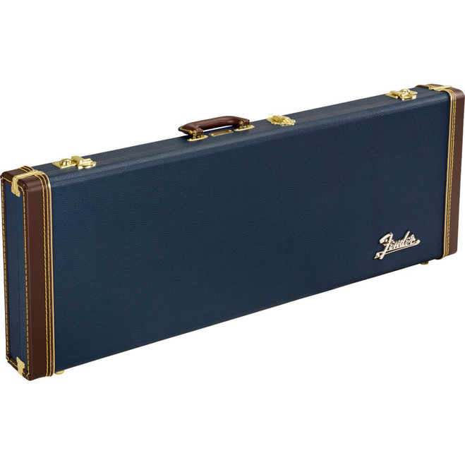 Fender Classic Series Wood Case - Stratocaster/Telecaster - Navy Blue