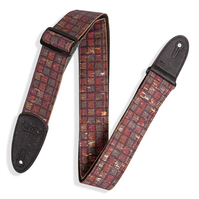 Levy's Specialty Series Natural Cork 2" Guitar Strap - Orleans