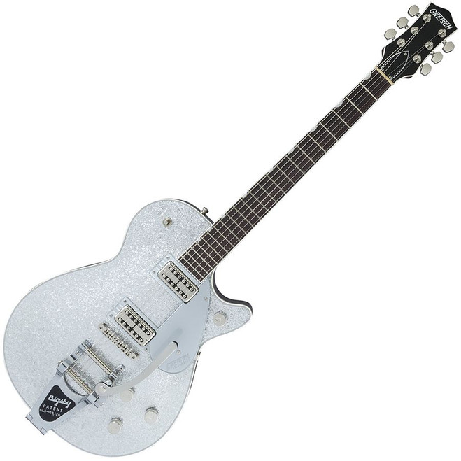Gretsch G6129T Players Edition Jet FT with Bigsby - Silver Sparkle