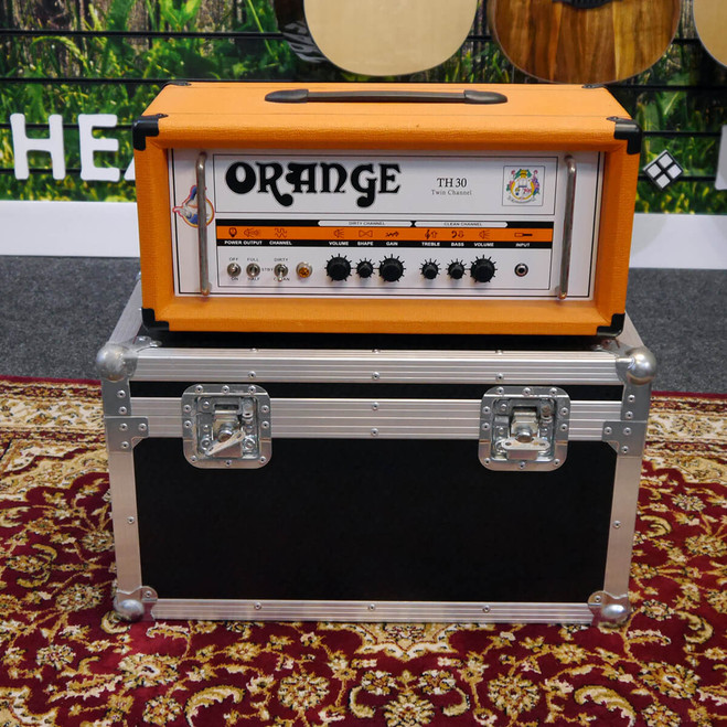 Orange TH30 Valve Amplifier Head w/Flight Case - 2nd Hand **COLLECTION ONLY**