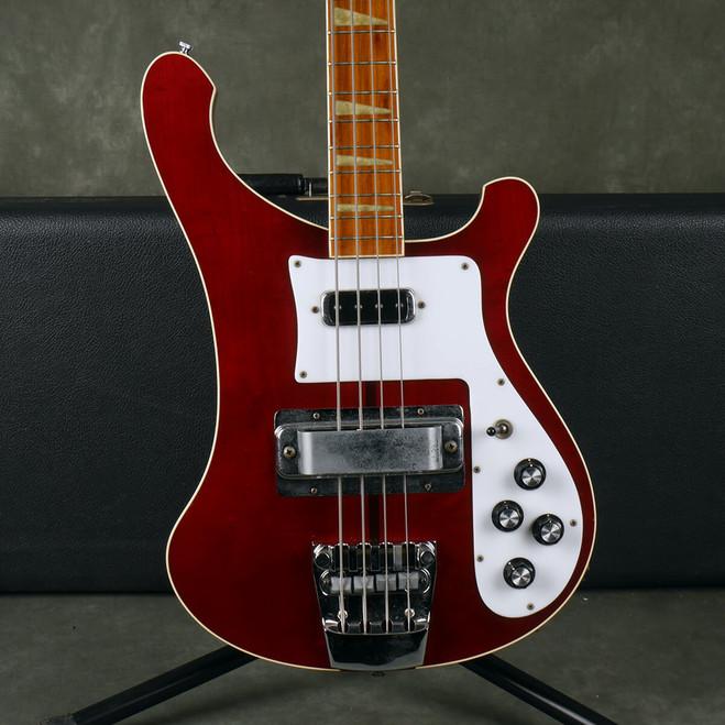 Rickenbacker 1978 4001 Bass - Burgundy Glo w/Hard Case - 2nd Hand