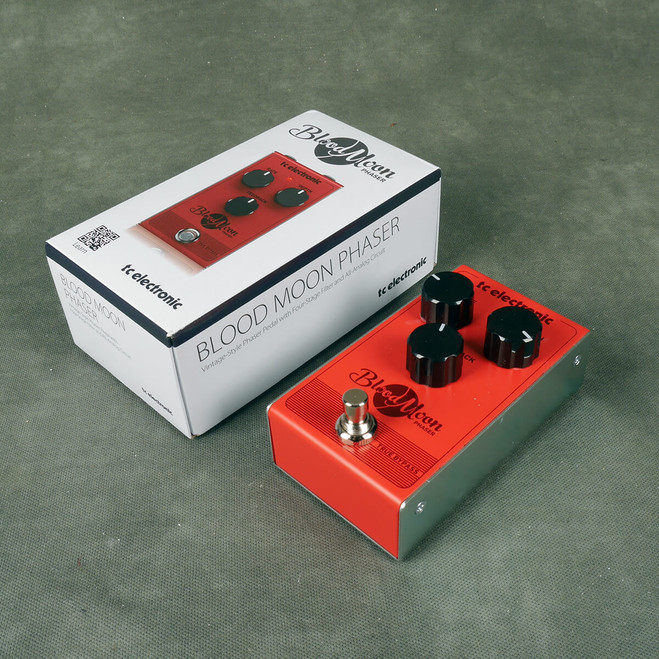 TC Electronic Blood Moon Phaser FX Pedal w/Box - 2nd Hand
