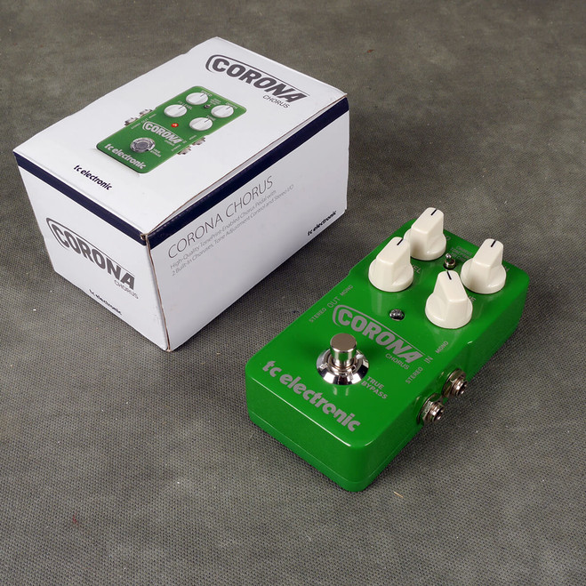 TC Electronic Corona Chorus FX Pedal w/Box - 2nd Hand
