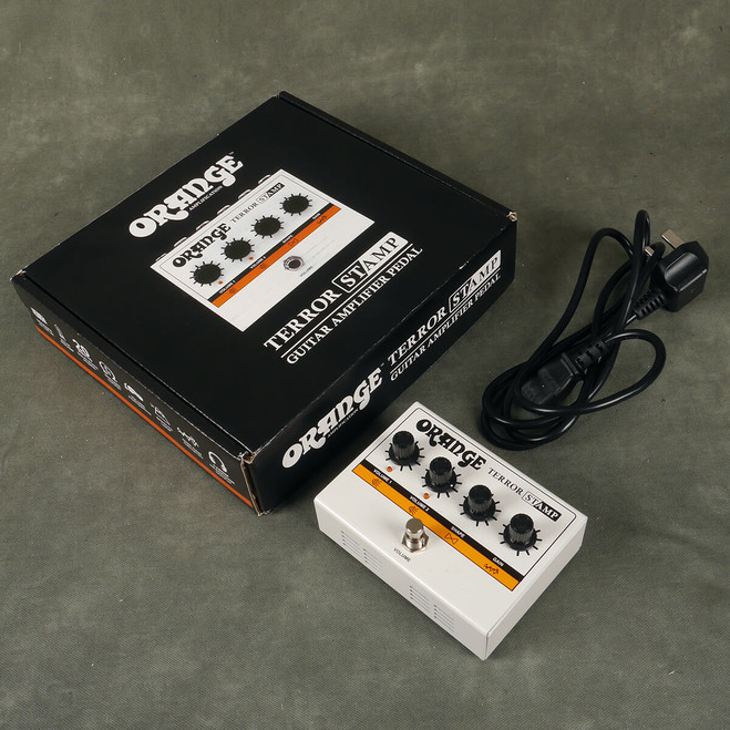 Orange Terror Stamp Amplifier Pedal w/Box & PSU - 2nd Hand
