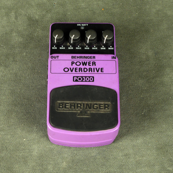 Behringer PO300 Power Overdrive FX Pedal - 2nd Hand