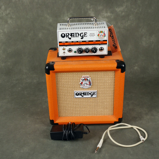 Orange Micro Terror & Orange Mini Speaker Cab - 2nd Hand