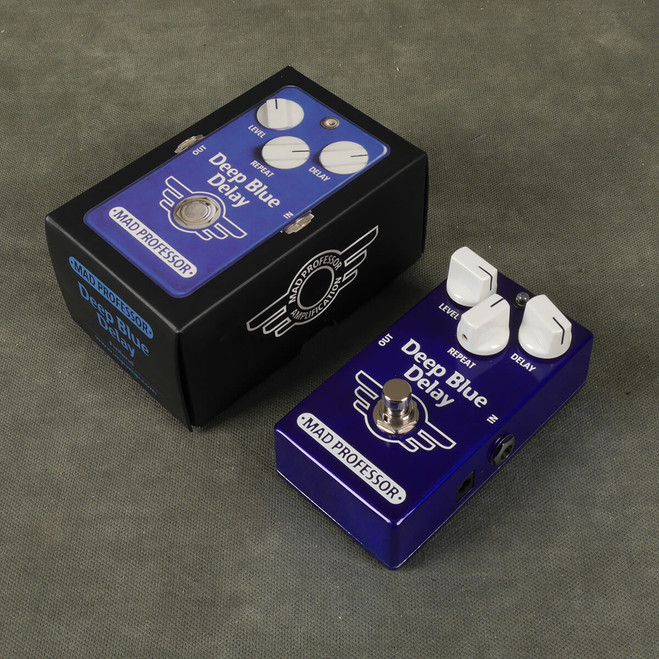 Mad Professsor Deep Blue Delay FX Pedal w/Box - 2nd Hand