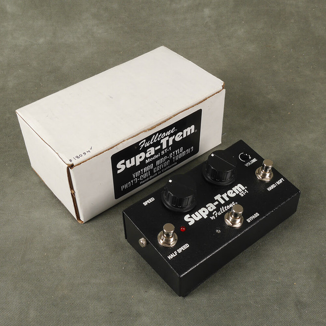 Fulltone ST-1 Supa-Trem Tremolo FX Pedal w/Box - 2nd Hand